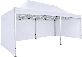 Párty stan 8x4 Profi hexa, Biela