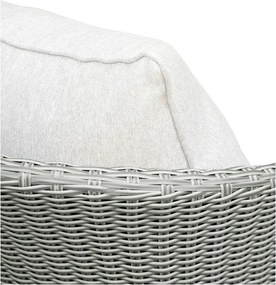 Svetlosivá záhradná lounge súprava Bistro – Unique Furniture