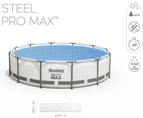 Bazén Steel Pro Max 427x122 cm Bestway – 5612X