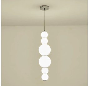 LED Luster na lanku LED/24W/230V 3000K