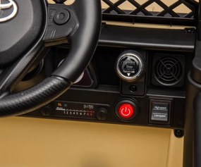 Elektrické autíčko Toyota FJ Cruiser khaki