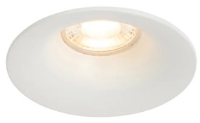 Inteligentné zapustené bodové svietidlo biele vrátane Wifi GU10 50mm - Gijs