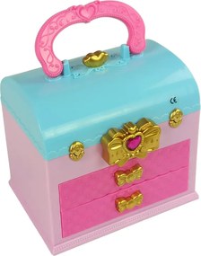 LEAN Toys Makeup Beauty Set Toaletná kazeta Ružový luk