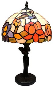 Stolná lampa Tiffany KOLIBRÍK 25*40