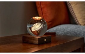 Tmavohnedá svetelná dekorácia na USB Amber – Gingko