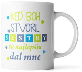 Sablio Hrnek Když Bůh stvořil sestry - 200 ml - espresso
