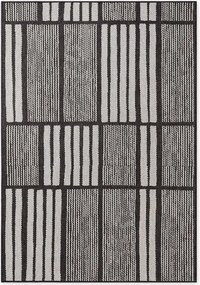 Čierny/krémový vnútorný a vonkajší koberec 160x230 cm Haringey Allington – Ted Baker