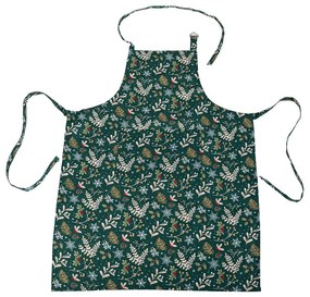 Kuchynská zástera ZIMNÉ VETVIČKY