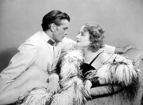Fotografia MOROCCO, 1930 directed by JOSEF VON STERNBERG Gary Cooper and Marlene Dietrich, (40 x 30 cm)