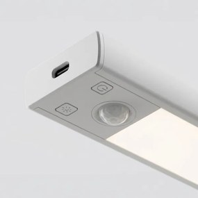 SADA 2x nabíjateľné LED osvetlenie nábytku so senzorom VIRO LED/1,2W/800 mAh 30cm CCT biela