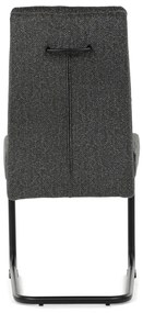 Súprava jedálenských stoličiek DCL-P3107 GREY2, 2 ks