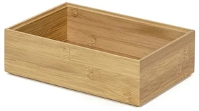 Organizér Compactor Bamboo Box, 22,5 x 15 x 6,5 cm, prírodné drevo