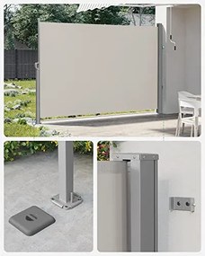 Bočná markíza 180 x 350 cm SONGMICS GSA185T02