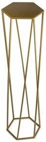 Stojan na kvety Loftstyle III 100 cm zlatý
