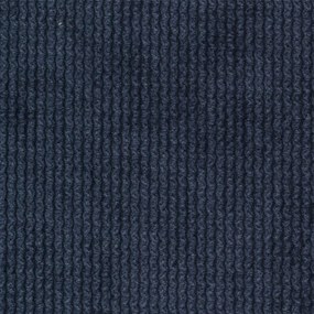 Tmavomodrá čalúnená jednolôžková posteľ s roštom 90x200 cm Barker – Ropez