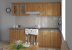 Nabytekmorava Kuchynská linka Bára B farba kuchyne: buk 381
