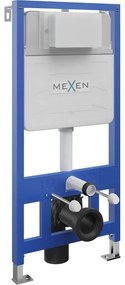 Mexen Fenix Air Slim, podomietkový modul s pneumatickým splachovaním pre závesné WC h112 w50 cm, 6A100