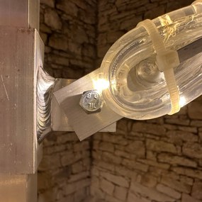 DECOLED LED svetlo X, sada pre stožiare VO, priemer 85 cm, teplá biela