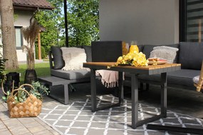 CH Hliníkový záhradný nábytok Bogota - sivá