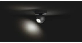 LED bodové svietidlo Philips HUE 50471/30/P9 Buckram 5W 350lm 2200-6500K čierne