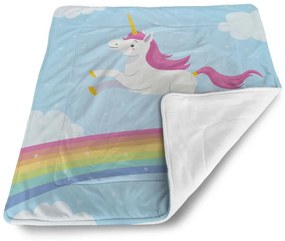 Sablio Deka pre bábätko Jednorožec - 90x120 cm