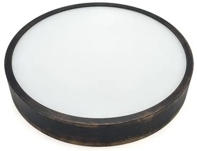 Brilagi - LED závesný luster na lane CARVALHO SMOKEY 3xE27/60W/230V dub pr. 47,5 cm