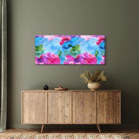 Obraz - Farebné vlny (120x50 cm)