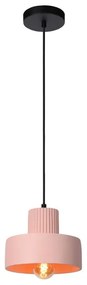 Lucide 20419/20/66 - Luster na lanku OPHELIA 1xE27/40W/230V pr. 20 cm ružová