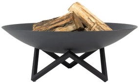 ZÁHRADNÉ OHNISKO NEREO ČIERNE 100 cm