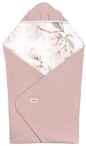 Lionelo - Zavinovačka do autosedačky TRAVEL SWADDLE 90x90 cm Béžová Magnólia
