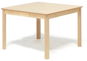 Detský stôl ZET, breza, 800x800x630 mm