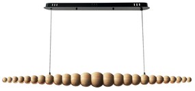 Toolight Toolight, LED stropné svietidlo, 18W, APP1501-CP, hnedá, OSW-04121