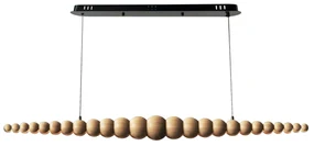 Toolight Toolight, LED stropné svietidlo, 18W, APP1501-CP, hnedá, OSW-04121