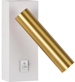 Brilagi - LED Nástenné bodové svietidlo MAYA LED/3W/230V 4000K biela/zlatá BG1058