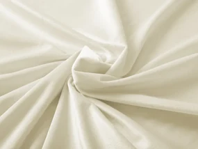 Biante Zamatový prehoz/behúň na posteľ Velvet Prémium SVP-003 Smotanový 50x240 cm