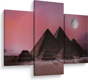 Obraz - Pyramídy Giza, Egypt (90x60 cm)