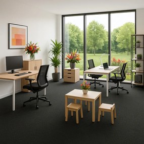 AKCIA: 150x650 cm Koberec metráž Santana 50 čierna s podkladom gél, šíře, čierna, guma (gél - protišmykový), chodba / predsieň