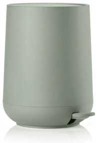 Zelený kúpeľňový pedálový kôš Zone Nova, 3 l
