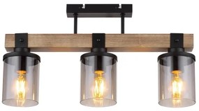 Globo 15555-3D - Prisadený luster LILA 3xE27/60W/230V