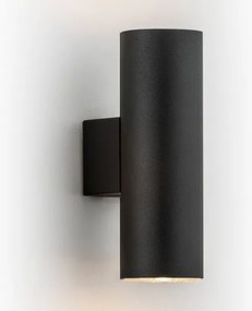 Argon 0909 - Nástenné svietidlo MITOS 2xGU10/5W/230V čierna
