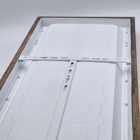 Brilagi - LED kúpeľňové svietidlo WOODY FRAME LED/50W/230V 120x30 IP44 dub/orech
