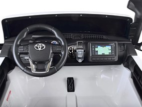 JOKOMISIADA Elektromobil Toyota Hilux pre 2 osoby, model PA0250 biela