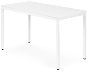 ModernHome Jedálenský kuchynský stôl pre 4-5 osôb počítačový stôl 120x60 cm biely