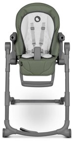 Lionelo - Detská jedálenská stolička 2v1 CORA PLUS Zelená oliva