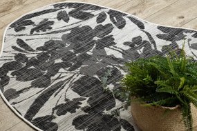 Koberec ORGANIC 2735 krémový / čierny / naturálny