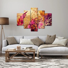 Obraz - Abstraktná maľba kvetov II. (150x105 cm)