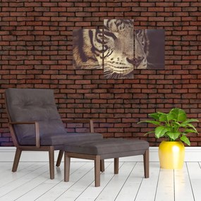 Obraz tigra (90x60 cm)