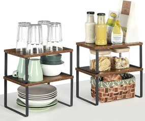 Set 4 kuchynských políc KCS021X01