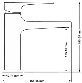 Mexen Lynx DQ40 sprchová sada, čierna, 745904DQ40-70