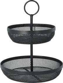 Košík GRIDIO dvojposchodový, okrúhly 814452